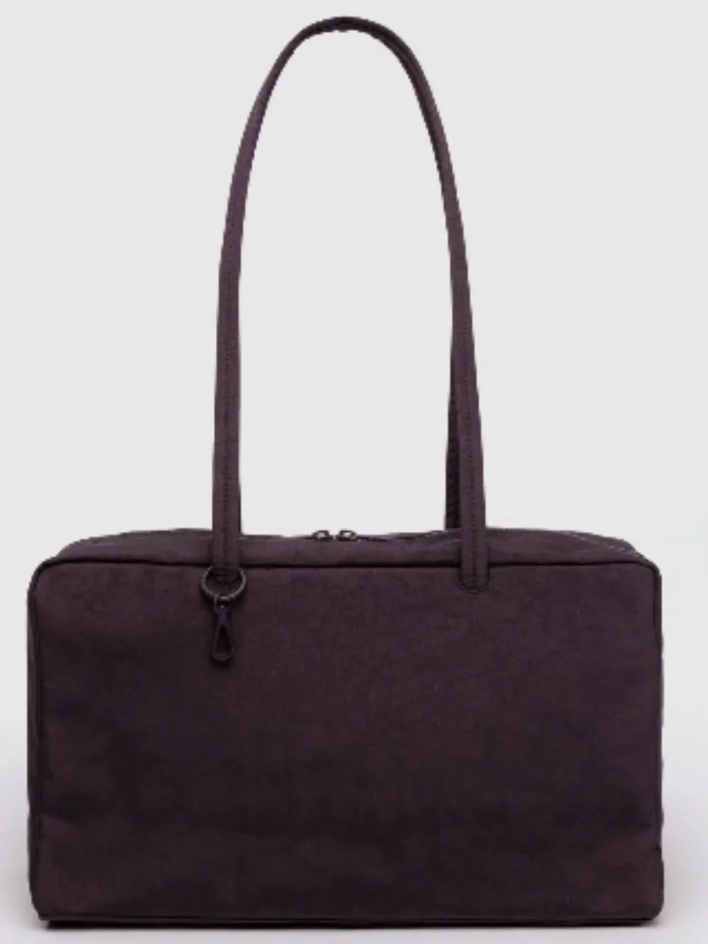 Chocolate Plum Medium Bowler Bag Baggu